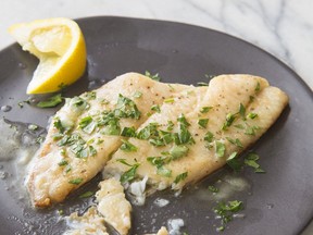 For Fish Meunière with Browned Butter and Lemon, the trick is to pat the fish dry before coating and use two spatulas for flipping.