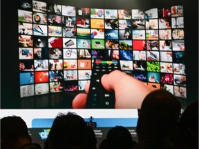 Attendees listen to a discussion of streaming services during the 2020 Tech Trends to Watch press conference at the 2020 Consumer Electronics Show (CES), in Las Vegas, Nevada, on January 5, 2020. - CES is one of the largest tech shows on the planet,  showcasing more than 4,500 exhibiting companies representing the entire consumer technology ecosystem. (Photo by Robyn Beck / AFP) (Photo by ROBYN BECK/AFP via Getty Images)