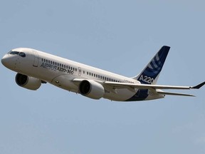 Quebec injected $1.3 billion of public money in the C Series in 2016, obtaining a 49-per-cent stake in the program. However, since the program was taken over by Airbus, that share has been reduced to 16.36 per cent.