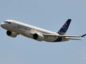 Bombardier is “reassessing its ongoing participation” in the A220, the Montreal-based business said in an earnings update.