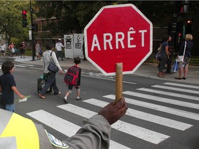 A union representative said crossing guards should still be in place at least five minutes after the school bell has rung.