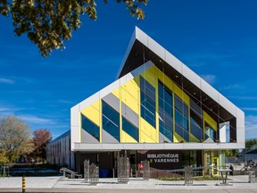Varennes Library is Canada’s first institutional solar net-zero energy building