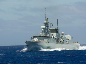 HMCS Calgary.