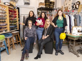 From L-R: Emlyn VanBruinswaardt, Holly Hilts, Gabriela Saltiel, Louise Bourret and Natalie Demmon.