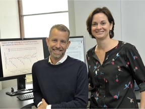 Cervical cancer researchers Marc Brisson and Melanie Drolet of Laval University are part of the Cervical Cancer Elimination Modelling Consortium (CCEMC).