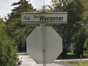 Screen shot of Rue Waegener in St-Jean-sur-Richelieu: The Centre for Israel and Jewish Affairs-Québec is calling for the street to be renamed.