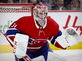 Canadiens goalie Carey Price has an 8-2-0 record in his last 10 games with a .950 save percentage.