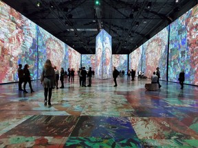 Imagine Van Gogh eliminates the distance between you and the paintings.