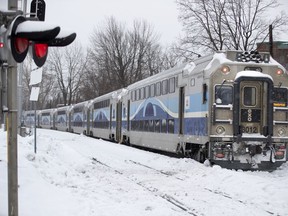 Police said the incident occurred at 9:30 a.m. at a crossing on Gouin Blvd. near Poincaré St. in the city's Cartierville district.