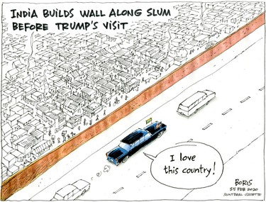 Editorial cartoon for Feb. 25, 2020.