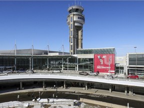 The main terminal at Trudeau Airport.