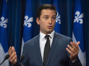 Immigration Minister Simon Jolin-Barrette.