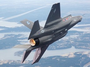 Undated handout photo of the Lockheed Martin F-35 Lightning II, also known as Joint Strike Fighter (JSF).