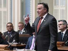 Premier François Legault's CAQ government has a $1.7-billion surplus.