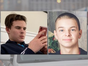 Arend Sharif Mijnsbergen (left), 16, and Dominik Allan Bassenden-Brazeau, 15, are missing children from Prévost.