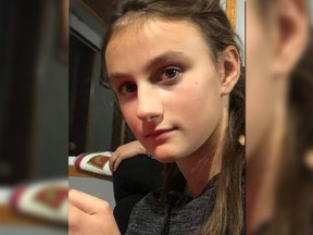 Océane Boyer, 13, was found dead by the side of an isolated road in Brownsburg-Chatham on Wednesday,  Feb. 26, 2020.