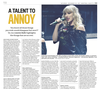 A doctored version of this Montreal Gazette article appears in Miss Americana, the new Netflix documentary about Taylor Swift.