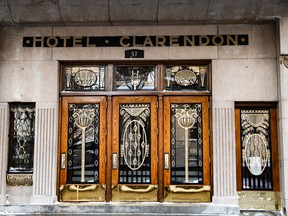 Hôtel Clarendon recently reopened its art-nouveau doors after a major fire.
