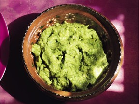 From the recipe in Oaxaca, co-author Bricia Lopez's family developed a blended version of classic guacamole, which is somewhere between runny and chunky.