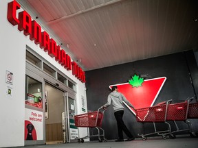 A Canadian Tire store in Toronto.