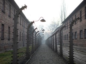 The site of the former Nazi German concentration and extermination camp Auschwitz is pictured during the ceremonies marking the 75th anniversary of the liberation of the camp and International Holocaust Victims Remembrance Day, in Oswiecim, Poland, January 27, 2020.