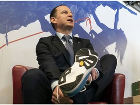 This will be the second budget for Finance Minister Eric Girard, who put a new spin on the new-budget-shoes tradition last year by sporting Quebec-made running shoes.