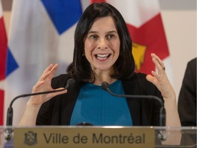 Mayor Valérie Plante. More corridors could be added as needed.
