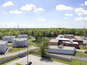 An overhead view of the Joliette Institution from June 1, 2005.