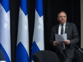 Premier François Legault began the week by saying he could already see “light at the end of the tunnel.”