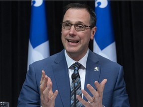 "We know very well that there will be parents who keep their children at home” over contamination fears, Education Minister Jean-François Roberge said.
