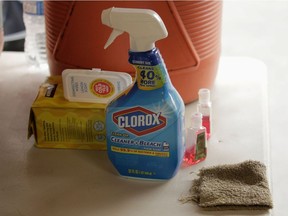 The Centre antipoison du Québec has seen calls increase since the start of the pandemic, logging 559 calls concerning exposure to household cleaning products, including bleaches.