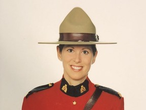 RCMP Const. Heidi Stevenson is shown in an RCMP handout photo. There is an outpouring of grief across Nova Scotia today as the names of victims of a weekend mass killing begin to emerge, ranging from a nurse to a teacher to an RCMP officer.