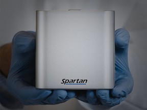 Spartan Bioscience rapid-testing device for COVID-19. Photo courtesy of AHS ORG XMIT: POS2003301454432181