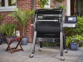 The summer of smoking on the grill is positioned to be this season's biggest grilling trend. Weber SmokeFire EX4 pellet grill, $1,299, rona.ca