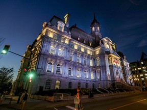 Montreal city hall. The inspector general has urged the city to improve measures to counter fraud by companies that bid for public contracts.