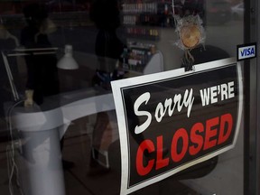 Businesses have closed during social distancing restriction due to the coronavirus pandemic.
