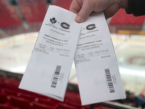 In a four-day span in mid-May, every Canadian NHL team reached out with plans for season ticket refunds or discounted options for next season, The Canadian Press reported Saturday.