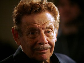 Actor Jerry Stiller arrives at the American Museum of Natural History for the premiere of the movie "Night at the Museum" in New York, U.S. December 17, 2006. REUTERS/Eric Thayer/File Photo