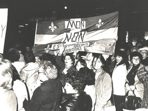 The Yvette movement sparked a rally at the Montreal Forum on April 7, 1980, shortly before the first Quebec sovereignty referendum. The movement is considered by many as having dramatically turned the tide when the initial trend showed the No side was in trouble.
