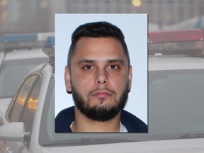 Saïd Lafrance, 32, is being sought by Montreal police on suspicion of human trafficking and pimping.