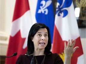 Mayor Valérie Plante was reacting to a voluminous report by Montreal's consultation bureau released Monday that says the city has turned a blind eye to systemic racism and discrimination in police and the city administration.