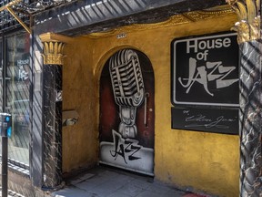 The House of Jazz in Montreal is seen on Tuesday. June 23, 2020.