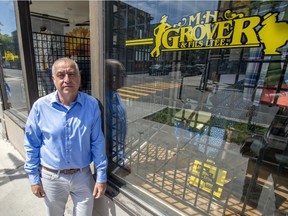 "The first week was good, but every week after that has been poor,” says Kenny Grover, who has reopened his M.H. Grover and Sons clothing store in Verdun. "We’re probably doing about 50 to 60 per cent of our (normal) business."