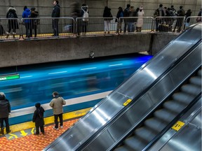 The Lionel-Groulx métro station on Wednesday, February 24, 2016.