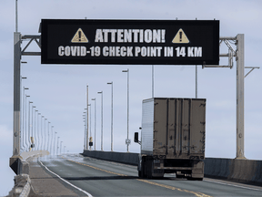 P.E.I. is stopping traffic entering the province by Confederation Bridge, restricting it to essential workers and residents. New Brunswick and Newfoundland and Labrador have also closed their borders to tourists.