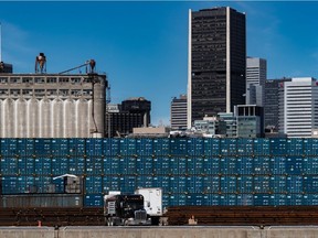 The Port of Montreal on Monday June 8, 2020. Dave Sidaway / Montreal Gazette ORG XMIT: XXXXX