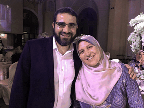 Yasser Albaz and his wife Safaa Elashmawy.