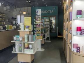 DavidsTea shut its stores March 17, 2020.