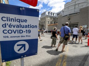 Montreal public health on Wednesday urged anyone who has bent public health guidelines or been around large groups of people to get tested for COVID-19.