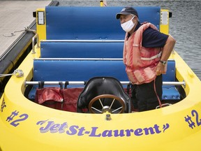 Jack Kowalski has operated jet boat tours of the Lachine Rapids on the St. Lawrence River since 1983. “We were closed till July 1, so we lost all of May and June, and then every group we had booked for the summer cancelled,” he said.
